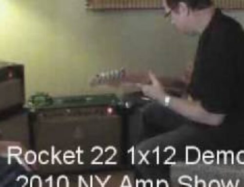 Electroplex Rocket 22 at the 2010 NY Amp Show – Soundbite 1