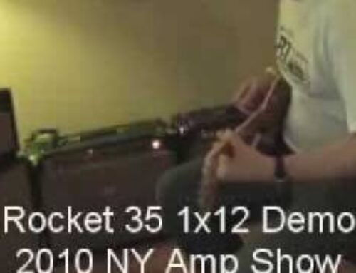 Electroplex Rocket 35 at the 2010 NY Amp Show – Soundbite 1