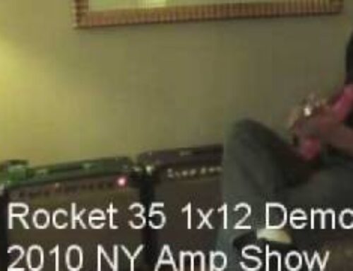 Electroplex Rocket 35 at the 2010 NY Amp Show – Soundbite 4